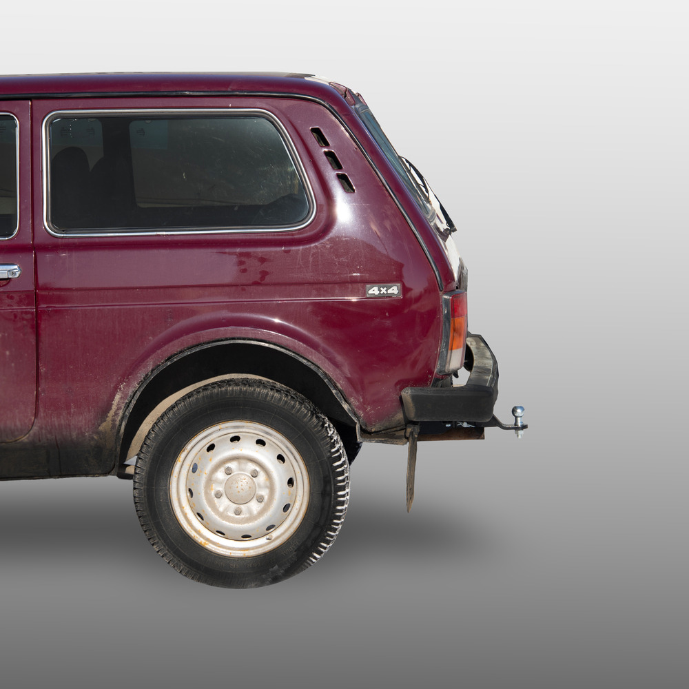 Быстросъёмный фаркоп Лидер-плюс для Лада Нива 4x4 2121 / 2131 + Urban 1977-2020  Шар Е фото 4