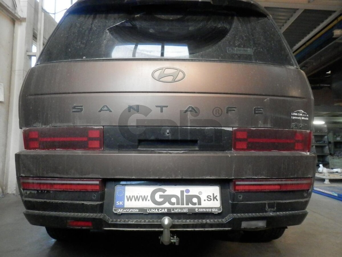 Быстросъёмный оцинкованный фаркоп GALIA для  Hyundai Santa Fe (Mk.V) 2023- Шар V фото 3