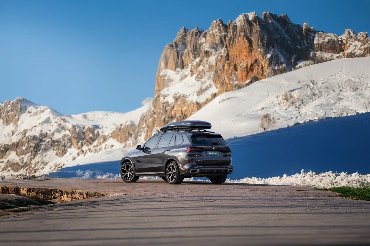 Автобокс Enroad Nomadix Pro Roof Box (XXL-Slim-450-E-black) фото 19