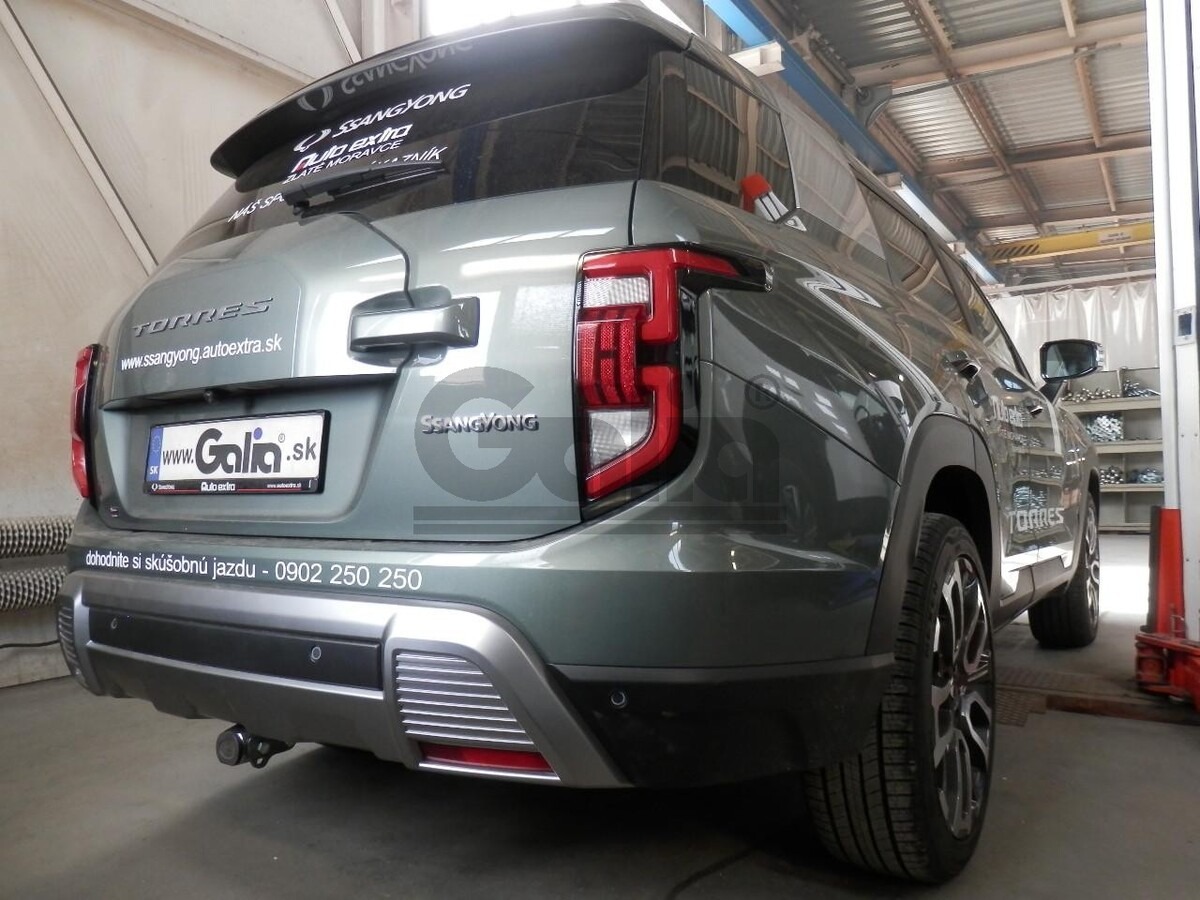 Фаркоп оцинкованный GALIA для SsangYong Torres J100 (Mk.I) 2022- шар С фото 6