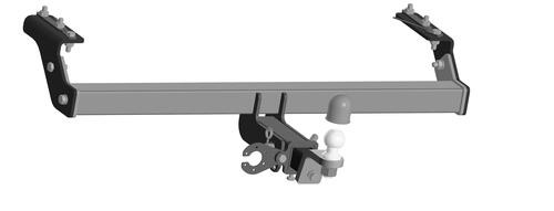 Быстросъёмный фаркоп Oris-Bosal для CheryExeed TXL (Mk.I) 2020-2021 / Exeed TXL (Mk.I кроме 2 рестайлинга 2.0л) 2021-2024 Шар Е