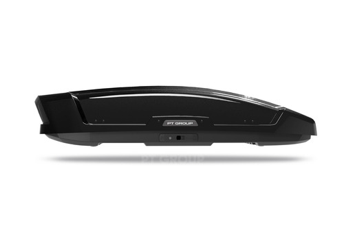 Автобокс на крышу PT Group Space Black Metallic черный глянец металлик