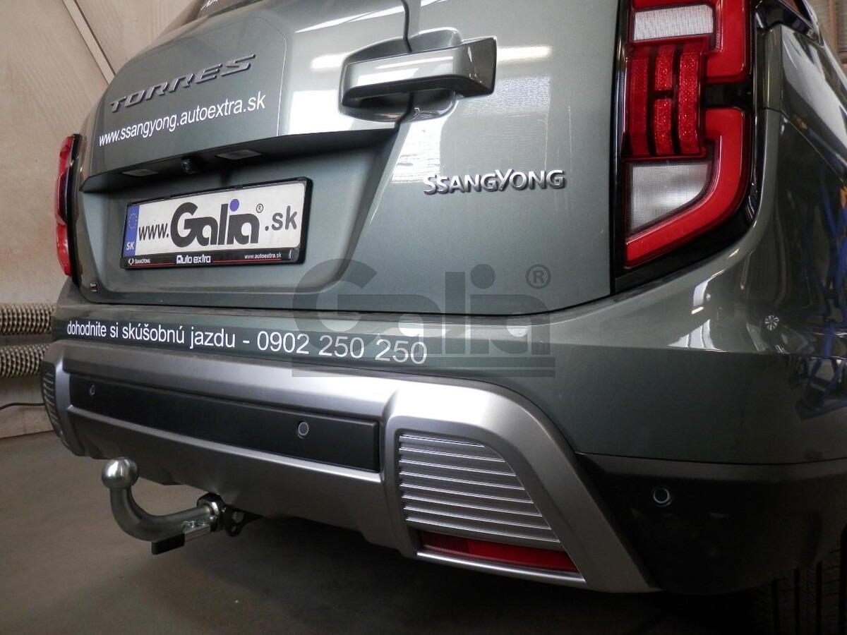 Фаркоп оцинкованный GALIA для SsangYong Torres J100 (Mk.I) 2022- шар С фото 4