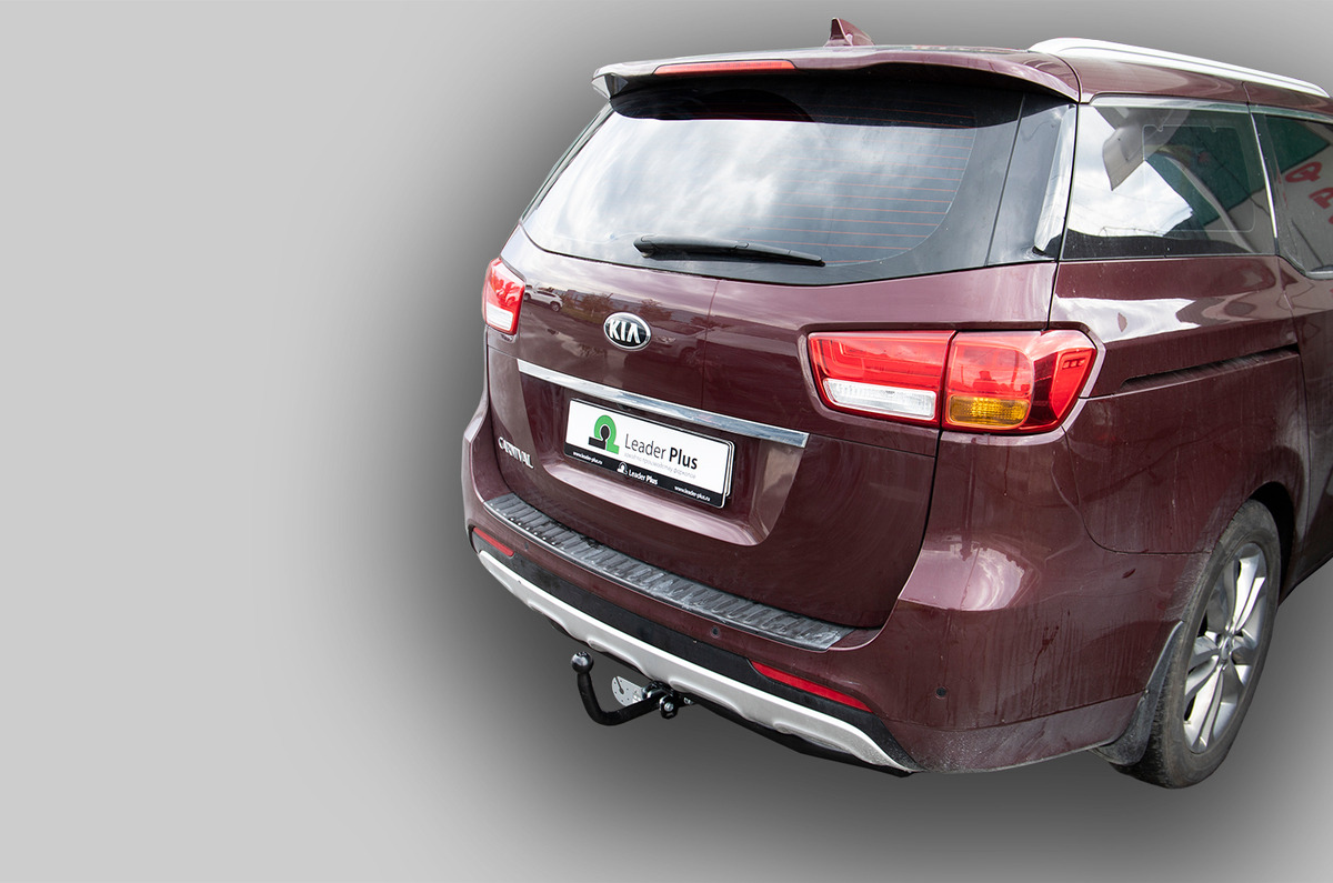 Фаркоп Лидер-плюс Kia Carnival YP (Mk.III) 2014-2021 шар A фото 4