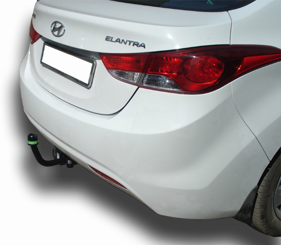 Фаркоп Лидер-Плюс для Hyundai Elantra  седан(Mk.V) 2010-2016 фото 3