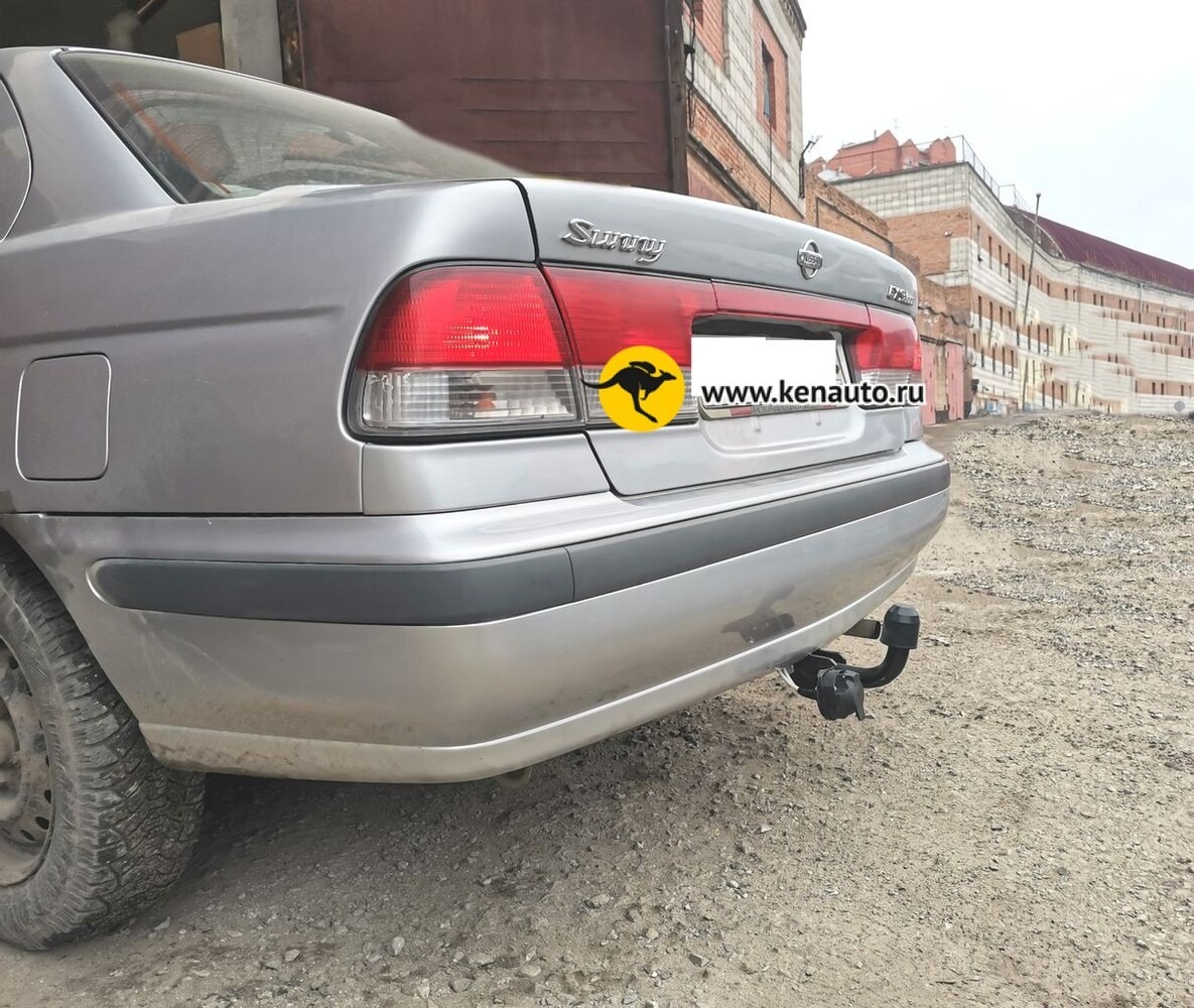 Фаркоп Halty для Nissan Sunny B15 (Mk.IX) 1998-2004 шар А фото 3