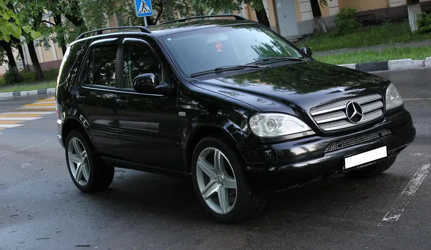 Дефлекторы SIM для окон Mercedes-Benz M-Класс (ML) W163 1998-2004 фото 2