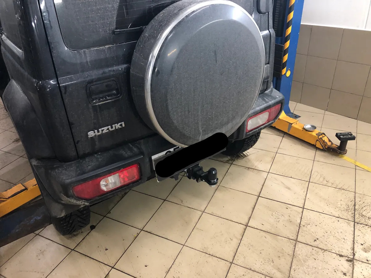 Быстросъёмный фаркоп TowRus для  Suzuki Jimny (Mk.IV) 2018- Шар Е фото 4