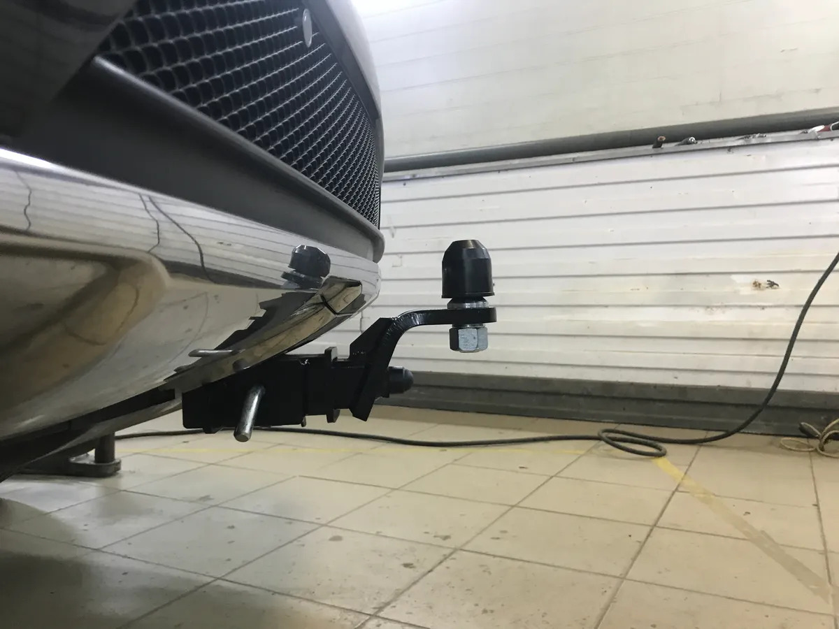 Быстросъёмный фаркоп TowRus с системой антистук для Mercedes GLS-Class x166 2015-2019/ GLE-Class w166 2016-2018/ GLE-Class Coupe c292 2016-2018/ M-Class w164 2005-2011, w166 2011-2015/ GL-Class x164 2006-2012 /  x166 2012-2015 Шар Е фото 5