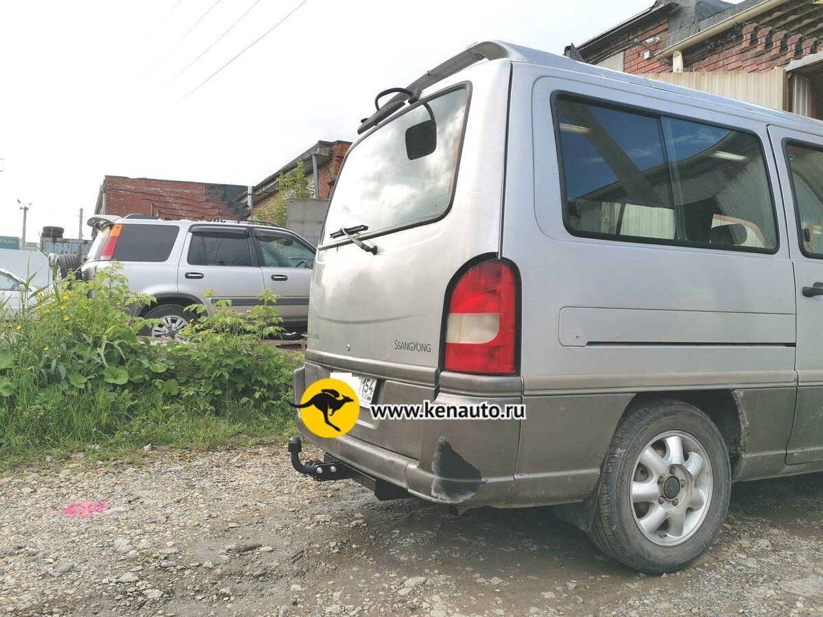 Фаркоп Halty для SsangYong Istana 631 (Mk.I) 1995-2004 шар А фото 6