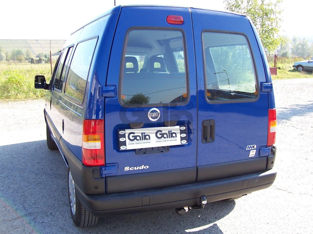 Оцинкованный фаркоп GALIA для Citroen Evasion 1994-2001 / Jumpy 1994-2006 /  FIAT Scudo 1996-2006 / Ulysse 1996-2002 /  Peugeot 806 1996-2002/  Expert 1996-2002 Шар А фото 5