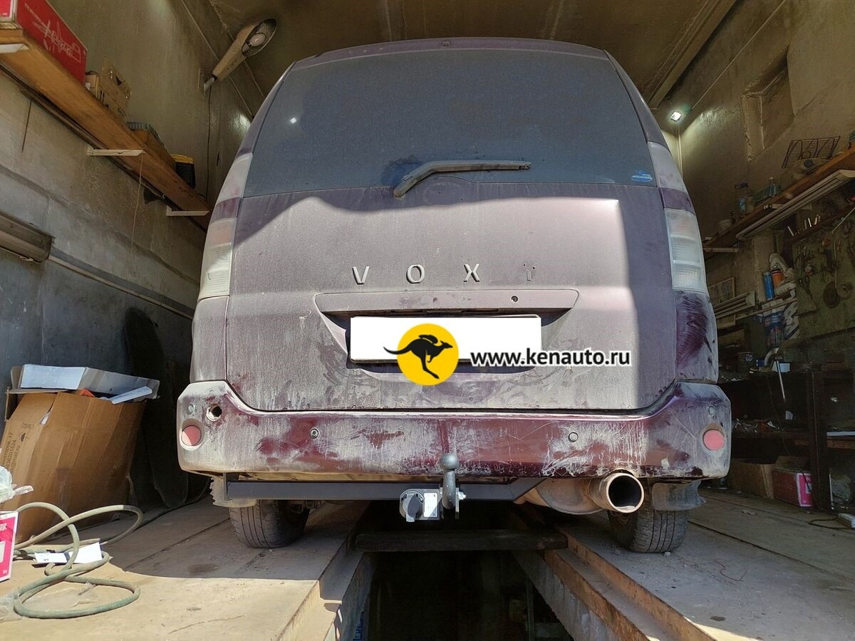 Фаркоп Halty для Toyota Voxy R60 (Mk.I 4WD) 2001-2007 / Toyota Noah R60 (Mk.I 4WD) 2001-2007 Шар А фото 4