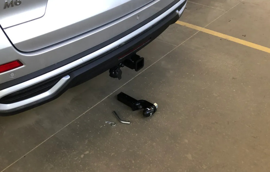 Фаркоп TowRus для Haval M6 (Mk.I) 2021- шар Е (система антистук) фото 4