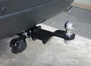 Быстросъёмный фаркоп ТСС с крюком из нержавейки  для Land Rover Range Rover Sport L494 (Mk.II) 2012-2022 Шар Е фото 2