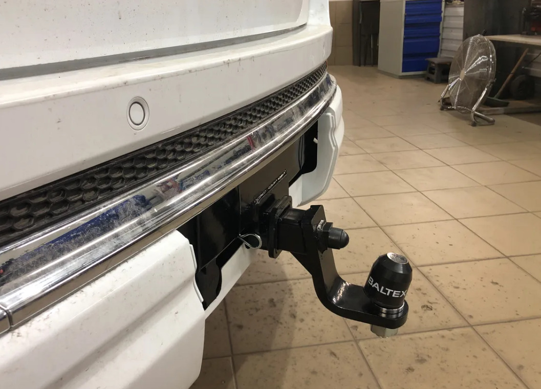 Фаркоп TowRus для Jeep Grand Cherokee WL (Mk.V) (только Long 6/7 мест) 2021- шар Е (система антистук) фото 6