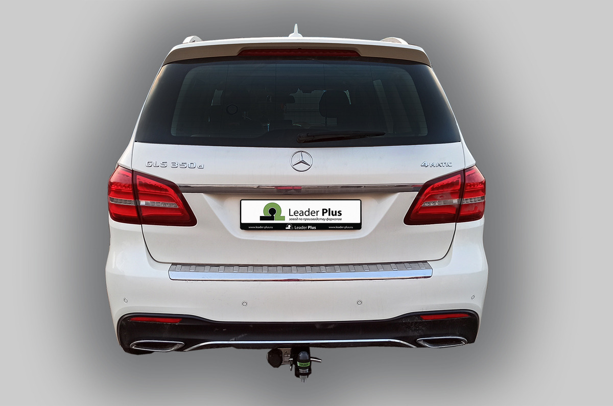 Фаркоп Лидер-Плюс для Mercedes ML W164 (Mk.II) 2005-2011/ML W166 (Mk.II) 2011-2015/GLS W166 (Mk.I) 2015-2019 шар E фото 2