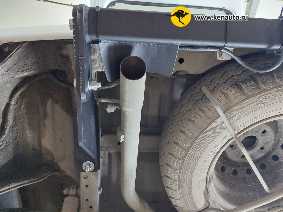Фаркоп Halty для Toyota Lite Ace S400 (Mk.VI) 2008- /  Toyota Town Ace S400 (Mk.IV) 2008- /  Daihatsu Gran Max (Mk.I) 2007- / Mazda Bongo (Mk.V) 2020- Шар А фото 9