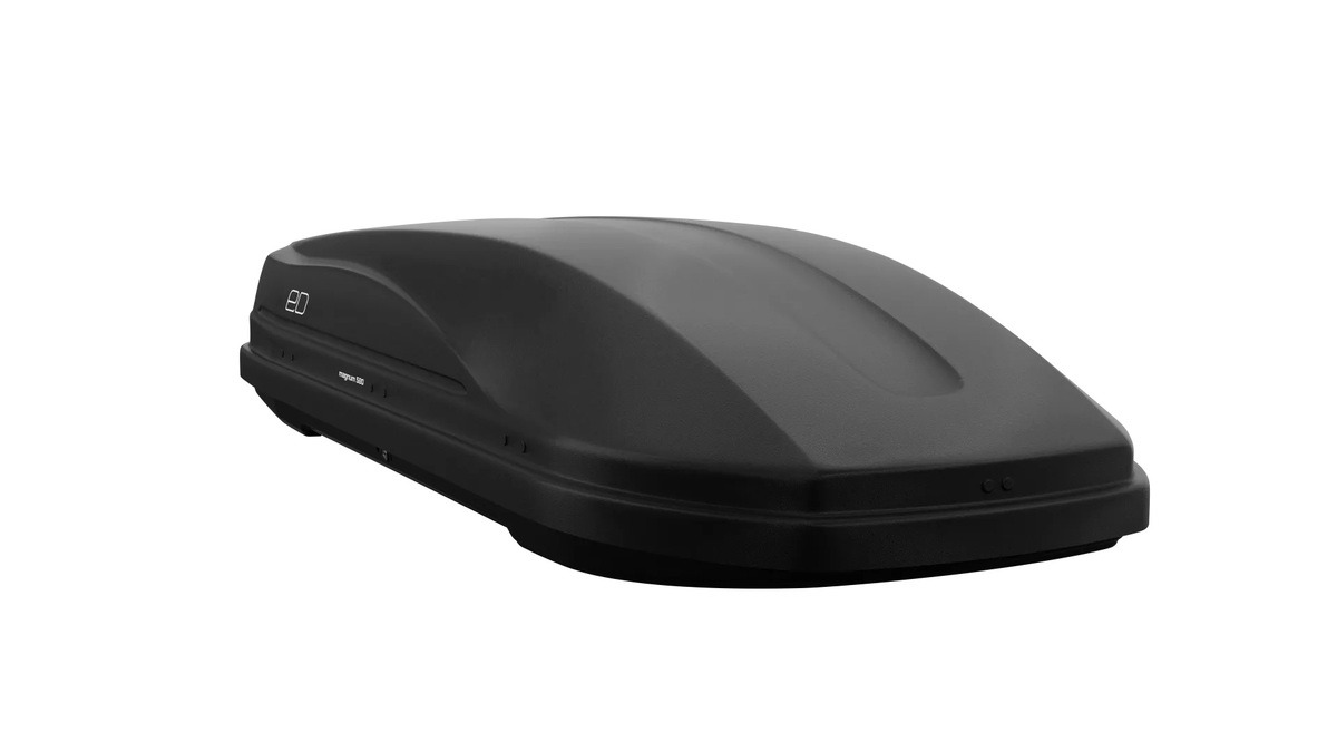 Бокс на крышу PILIGRIM Магнум 580 черный матовый фото 2