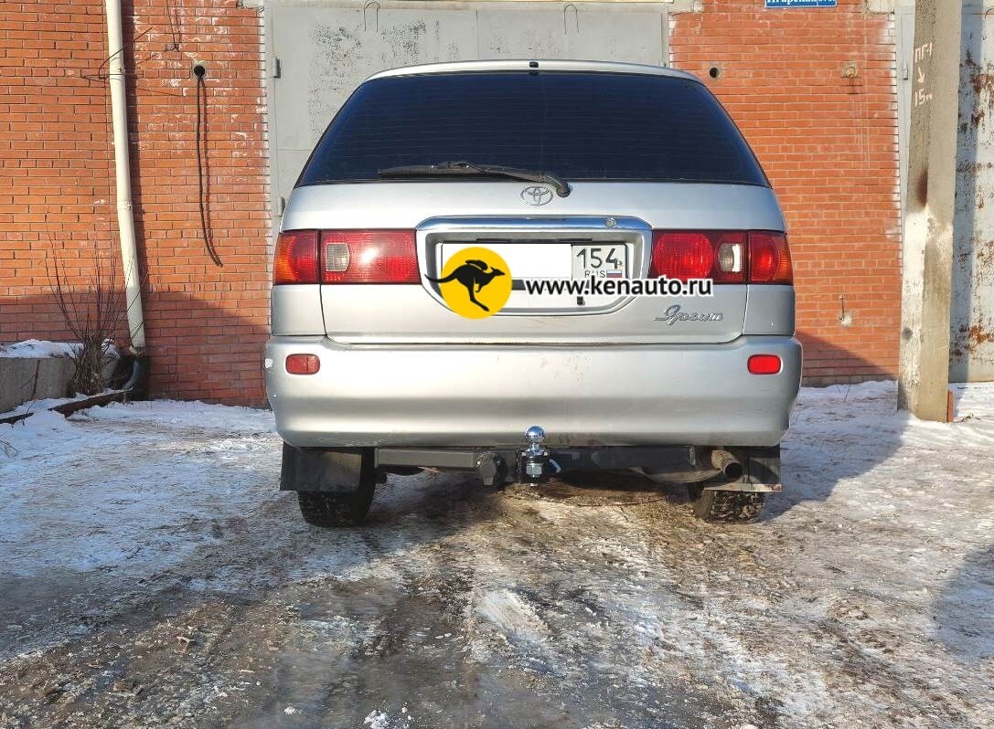 Фаркоп Halty для Toyota Ipsum SXM10 (Mk.I) 2WD/4WD 1996-2001/ Toyota Gaia XM (Mk.I) 2WD/4WD 1998-2004/ Toyota Picnic XM10 1996-2001 шар Е фото 5