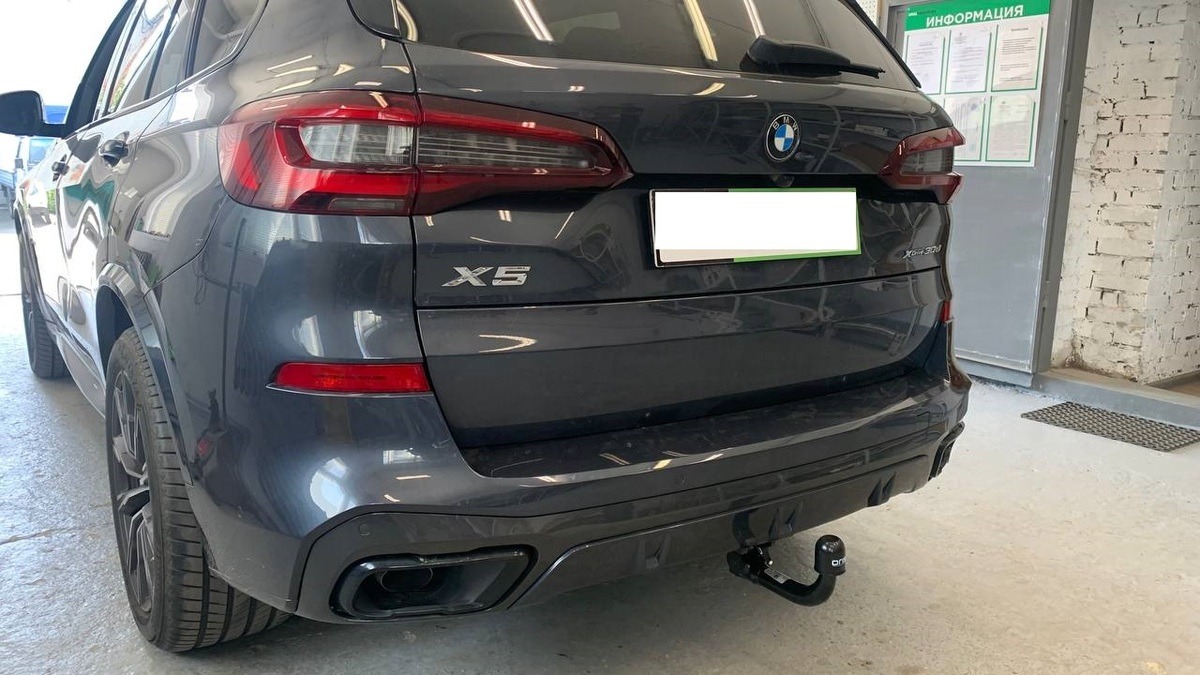 Быстросъёмный фаркоп Oris для BMW X5 G05 (Mk.IV) 2018- / BMW X7 G07 (Mk.I) 2019- / BMW X6 G06 (Mk.III) 2019- Шар AV фото 5