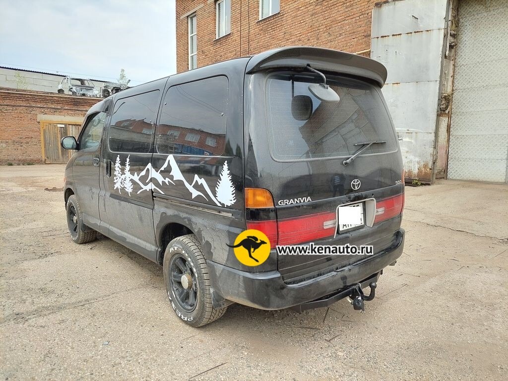 Фаркоп Halty для Toyota Granvia (Mk.I) 1995-2004/ Toyota Grand Hiace (Mk.I) 1999-2002/ Toyota Hiace H100 (Mk.IV) 1995-2005 шар А фото 5