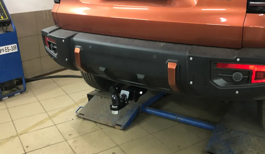 Фаркоп TowRus для Haval Dargo (Mk.I) 2022-/ Haval Dargo X (Mk.I) 2023- шар Е (система антистук) фото 2