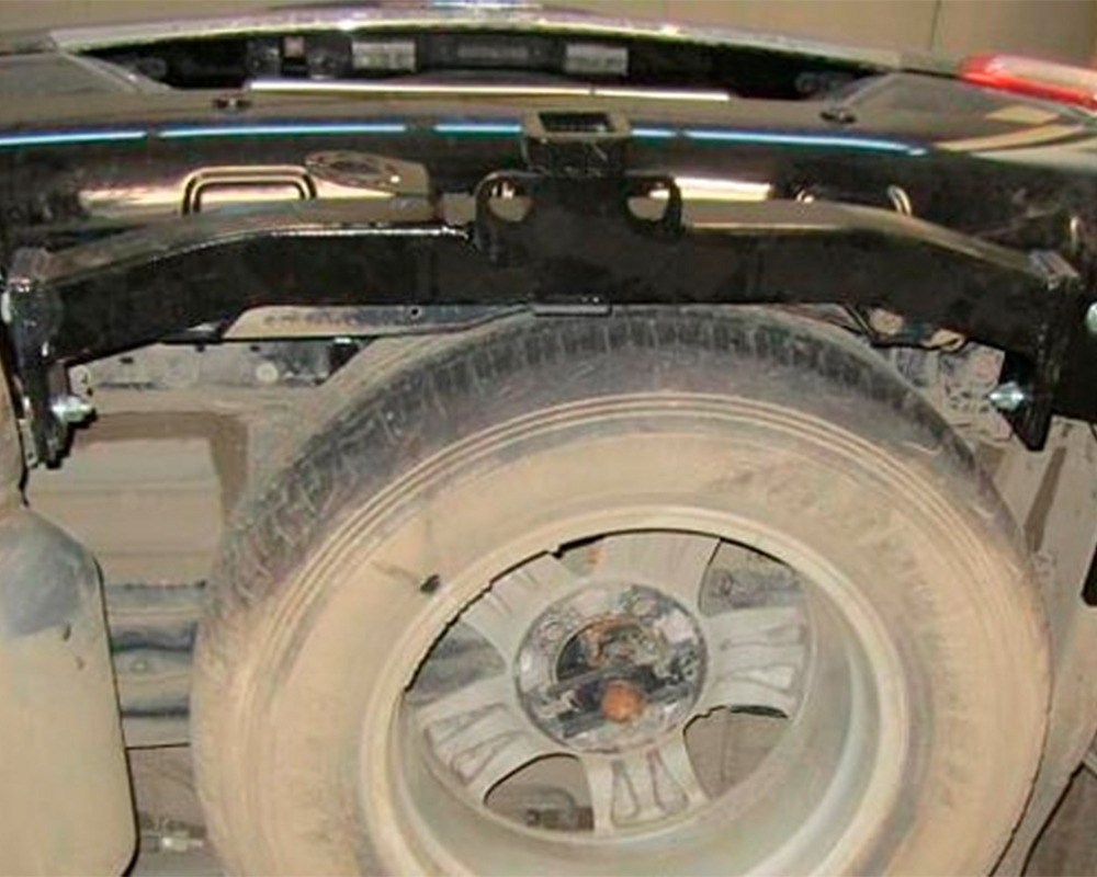 Быстросъёмный фаркоп Бизон с системой антистук для Toyota Land Cruiser 200 (Mk.XI) 2008-2021 /  Lexus LX 2008-2022 Шар Е фото 3