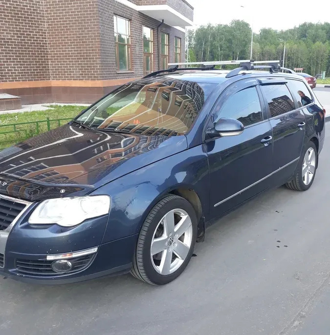 Дефлекторы V-Star для окон Volkswagen Passat B6 универсал 2005-2010