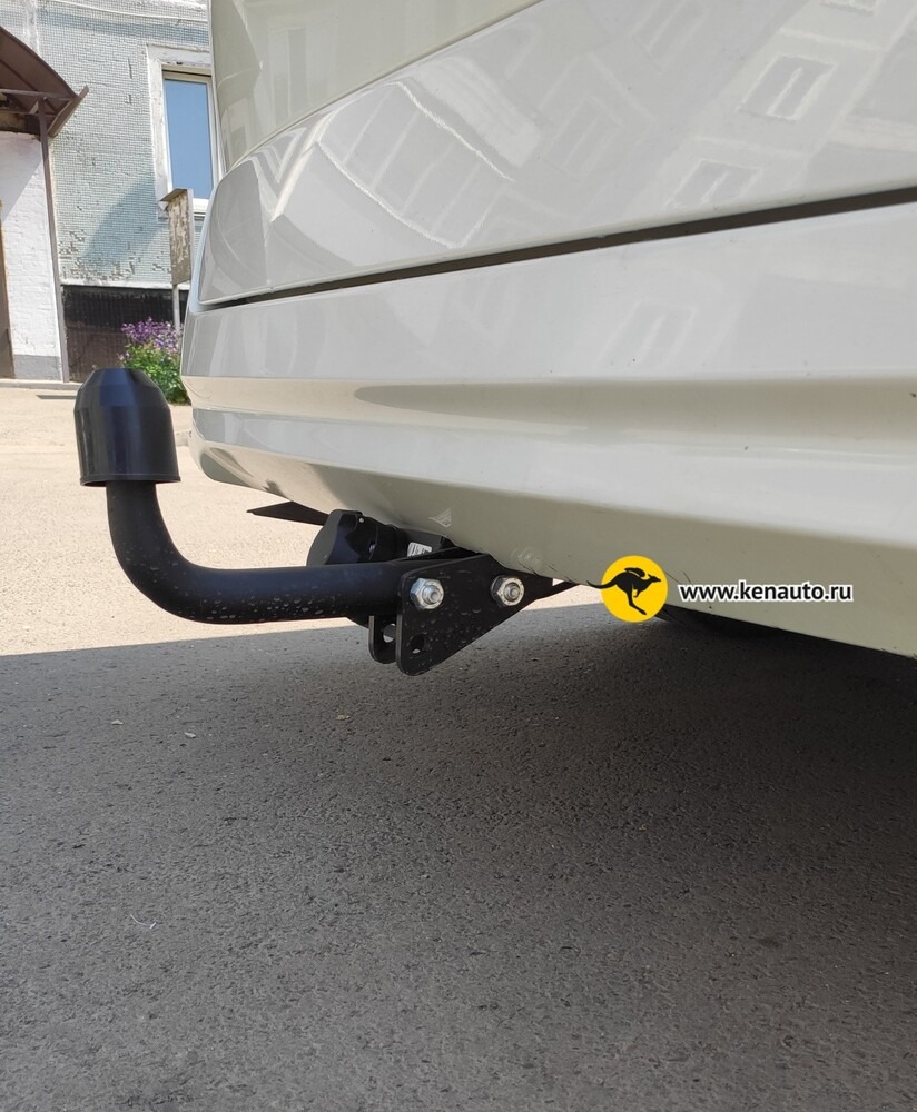Фаркоп Halty для Nissan Serena C25 (Mk.III) Highway Star 2005-2010 шар А фото 6