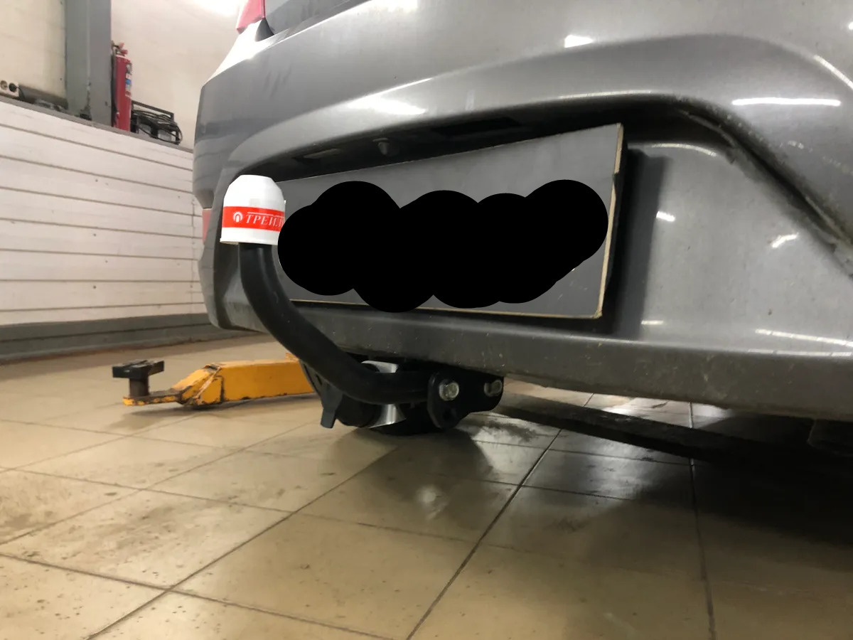 Фаркоп Трейлер для Hyundai Solaris (Mk.I) 2010-2017 /  Kia Rio (Mk.II) 2011-2017 Шар А фото 3