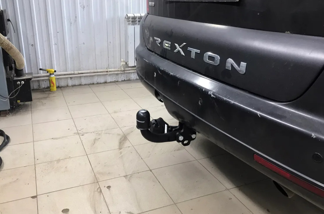 Фаркоп Steinhof для SsangYong Rexton Y250 (Mk.II), кроме версии с парктрониками 2006-2013 шар А фото 3