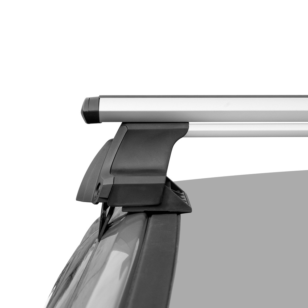 Багажник универсальный на гладкую крышу D-LUX крыловидные дуги фото 3