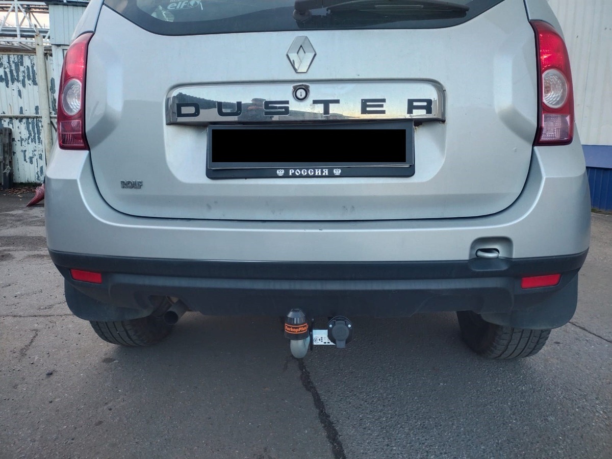 Фаркоп АвтоСтандарт с оцинкованным шаром для  Renault Duster (Mk.I/Mk.II) 2012-2022 /  Nissan Terrano 2014-2022 Шар А фото 6