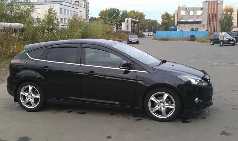 Дефлекторы Cobra Tuning для окон Ford Focus III хэтчбек 2011-2022 фото 3