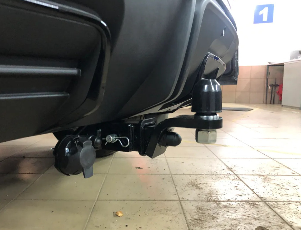 Фаркоп TowRus для Jetour Dashing (Mk.I) 2022- шар Е (система антистук) фото 3