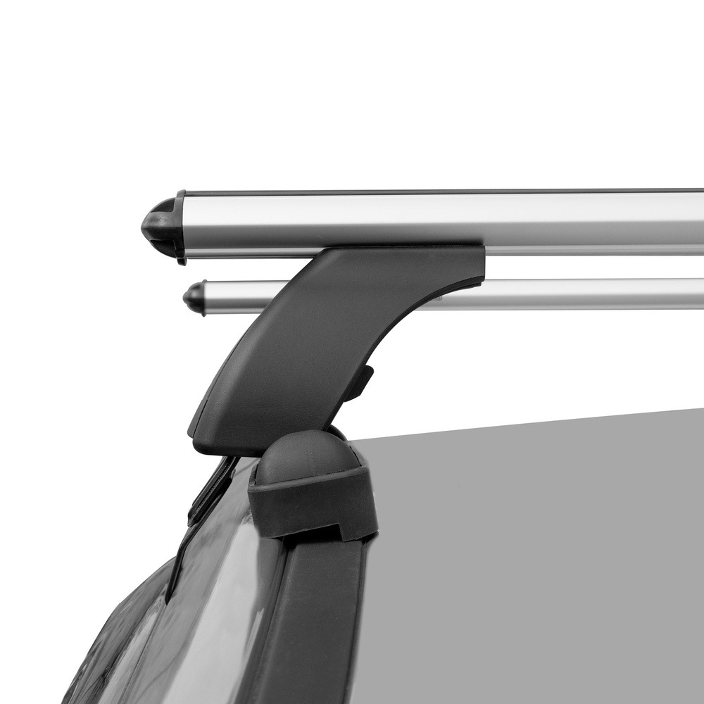 Багажник модельный на гладкую крышу LUX БК1 аэродинамические дуги фото 2