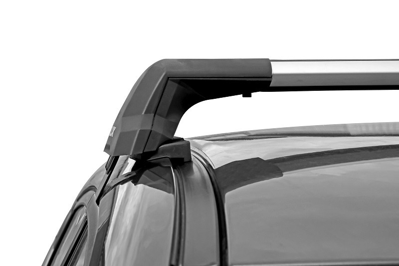 Багажник модельный на гладкую крышу LUX CITY БК5 крыловидные дуги фото 4