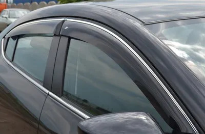 Дефлекторы Cobra Tuning для окон с хромированным молдингом Mercedes-Benz GL-Класс X164 2006-2012