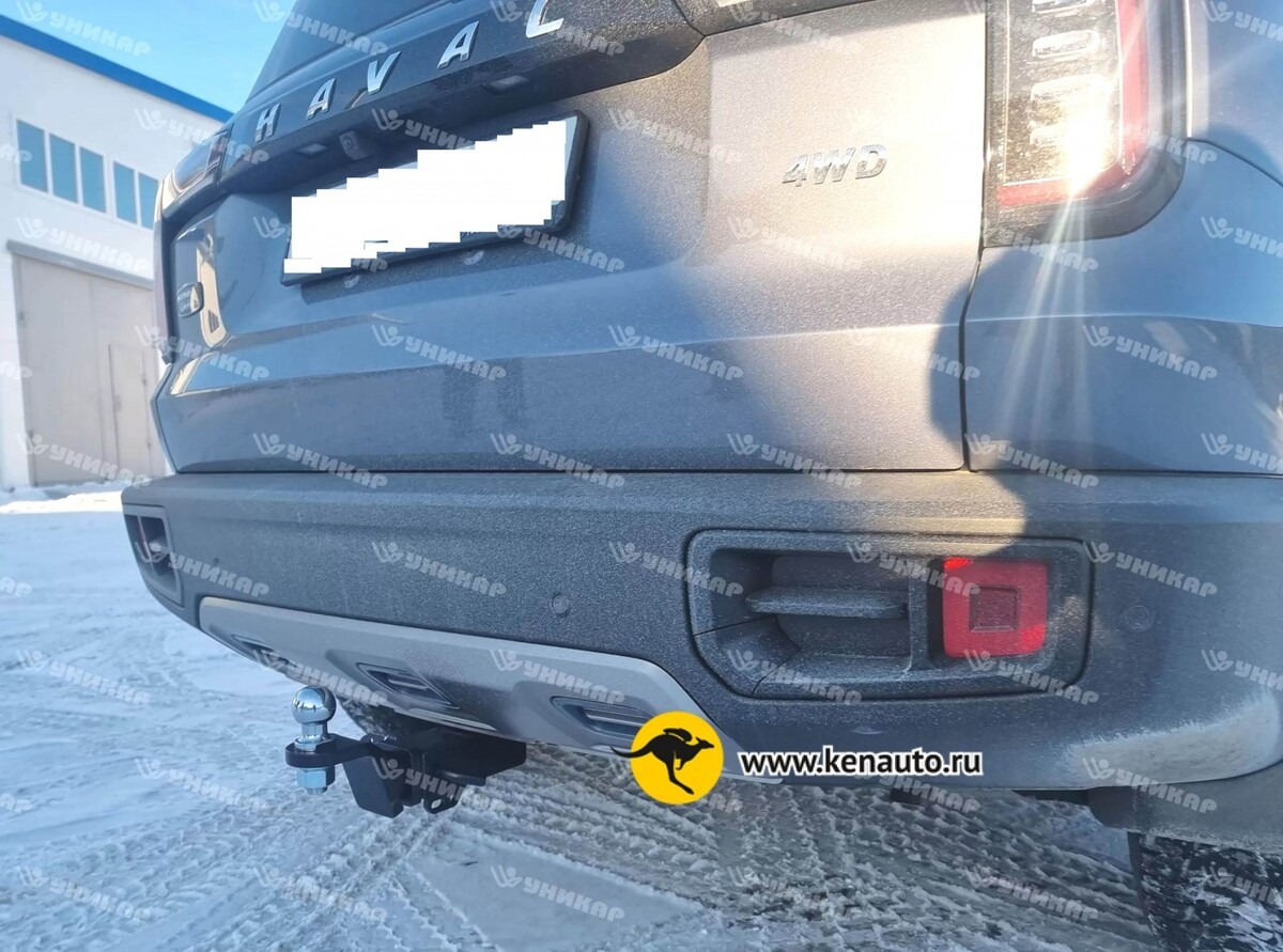 Быстросъёмный фаркоп УНИКАР для Haval Dargo 2022- Шар Е фото 4