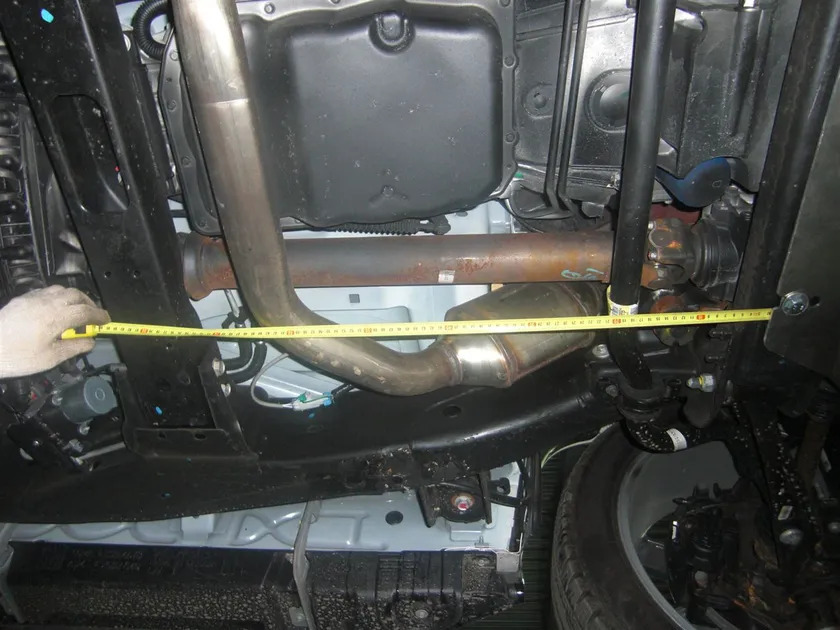 Защита алюминиевая АВС-Дизайн для картера Cadillac Escalade III 2010-2014 фото 3