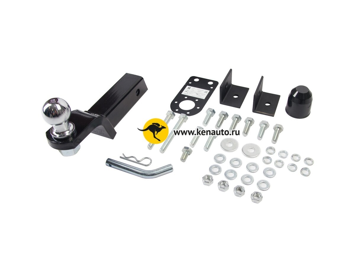 Быстросъёмный фаркоп Halty для Toyota Granvia XH10 (Mk.I) 1995-2004 /  Toyota Grand Hiace xH10 1999-2002 /  Toyota Hiace H12, H22, H18, H28 1995-2005 Шар Е фото 2