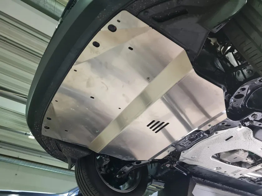 Защита алюминиевая АВС-Дизайн для картера и КПП Mazda CX-30 2019-2022 фото 3