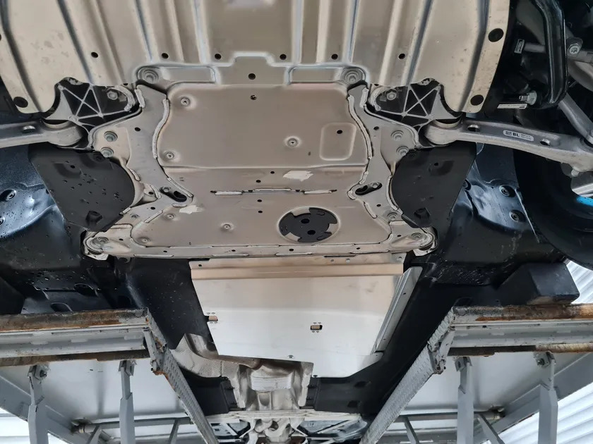 Защита алюминиевая АВС-Дизайн для АКПП BMW 6 G32 рестайлинг 2020-2022 4WD фото 4