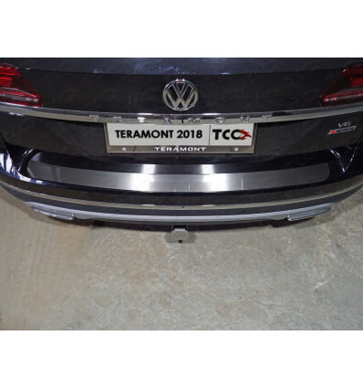 Фаркоп ТСС для Volkswagen Teramont CA1 (Mk.I) 2018- нерж. шар Е фото 2