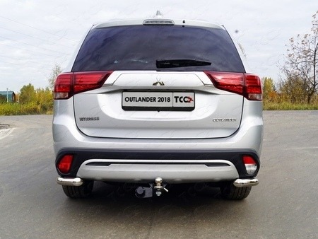 Быстросъёмный фаркоп ТСС для Mitsubishi Outlander (Mk.III) 2015-2018 Шар Е фото 4