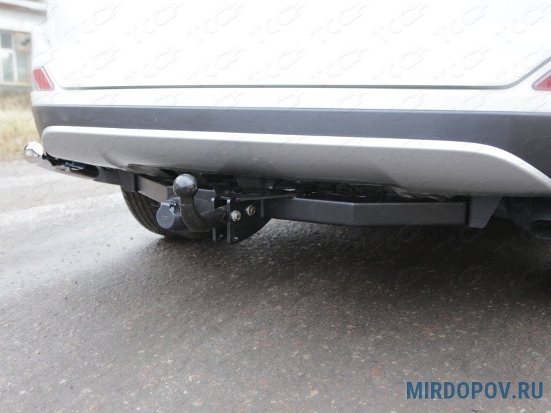 Оцинкованный фаркоп ТСС для Toyota RAV4 (Mk.IV) 2013-2019 Шар А фото 3