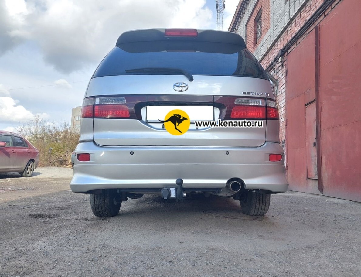 Фаркоп Halty для Toyota Estima (Mk.II) 2000-2006/ Toyota Alphard H10 (Mk.I) 2002-2008/ Toyota Previa XR30 (Mk.II) 2000-2006 шар А фото 6