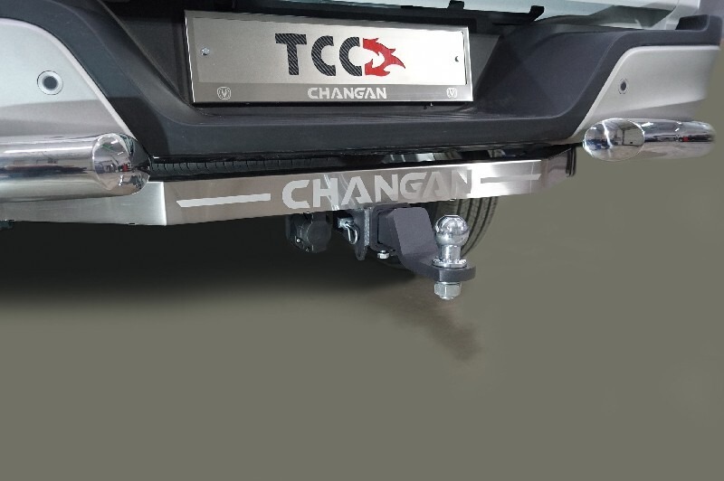 Фаркоп ТСС оцинкованный на Changan Hunter Plus 4WD (Mk.I) 2023- шар E фото 2