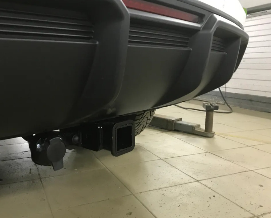 Фаркоп TowRus для Haval F7 (Mk.I) 2018-2024 шар Е (система антистук) фото 6