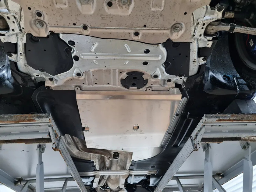 Защита алюминиевая АВС-Дизайн для АКПП BMW 3 G20 4WD 2019-2022 фото 4